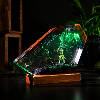 Brotherhood’s End – Handmade Resin Lamp