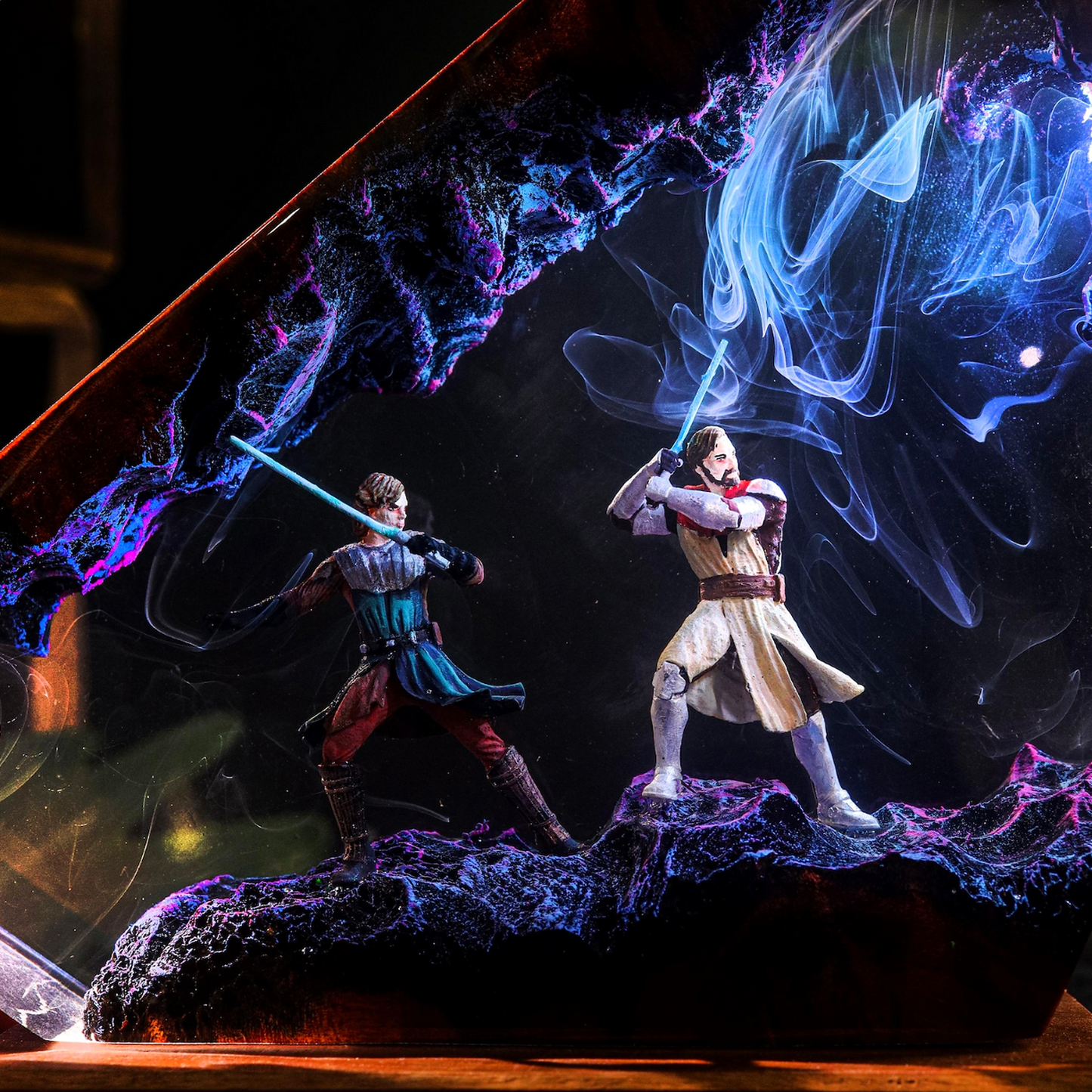 Brotherhood’s End – Handmade Resin Lamp